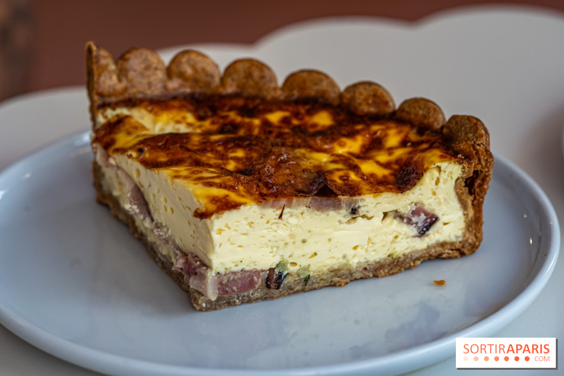 Taårtt, la pâtisserie - salon de thé Paris 15e aux tartes en tous genres - quiche lorraine