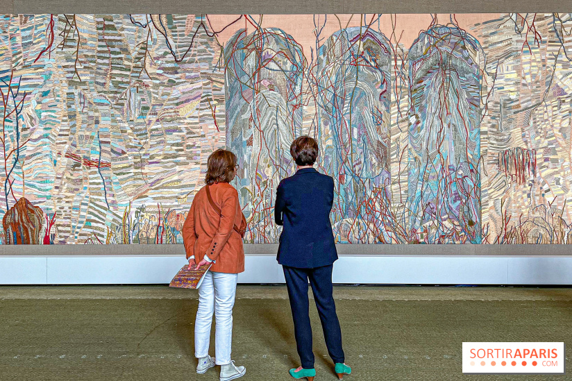 L'exposition de la broderie monumentale d'Eva Jospin à l'Orangerie du Château de Versailles - image00043