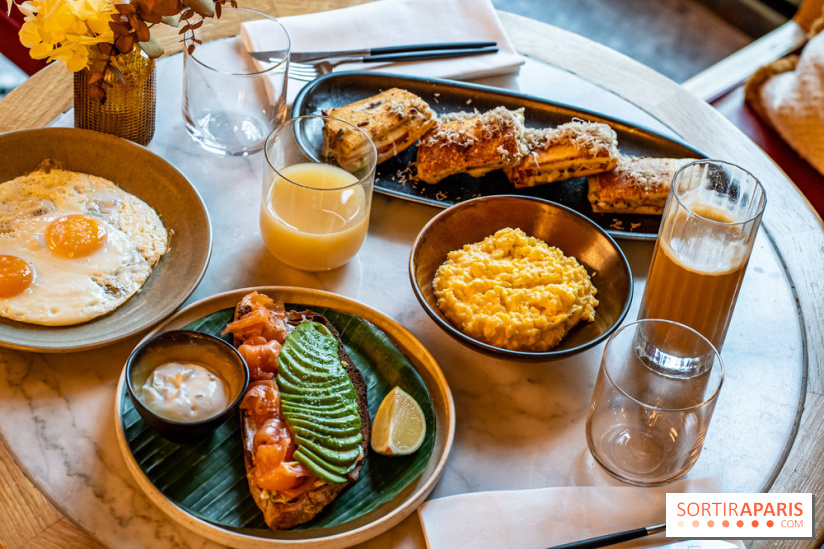 Brunch du Vesper Paris 7e - buffet à volonté et plats à table -  A7C7031