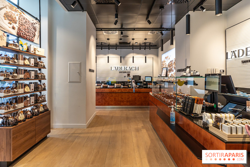 Läderach Opéra, la boutique de chocolats suisse