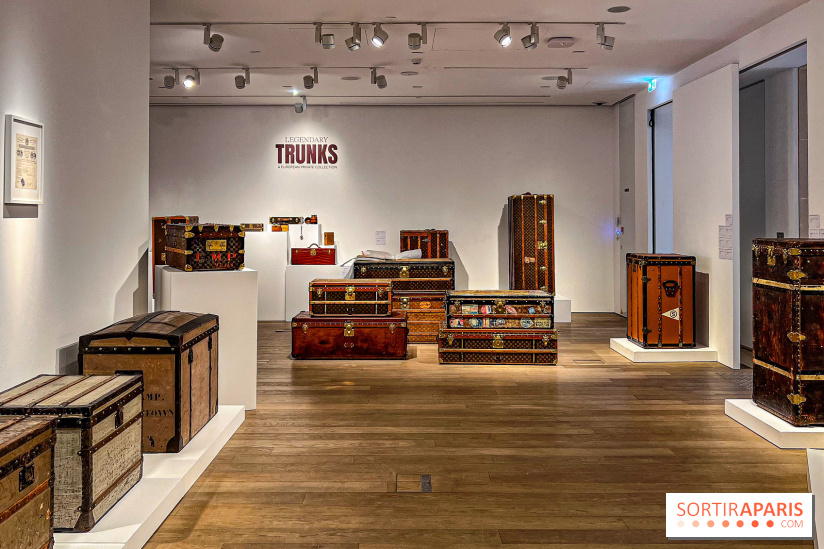 L'exposition de malles Louis Vuitton chez Christie's Paris