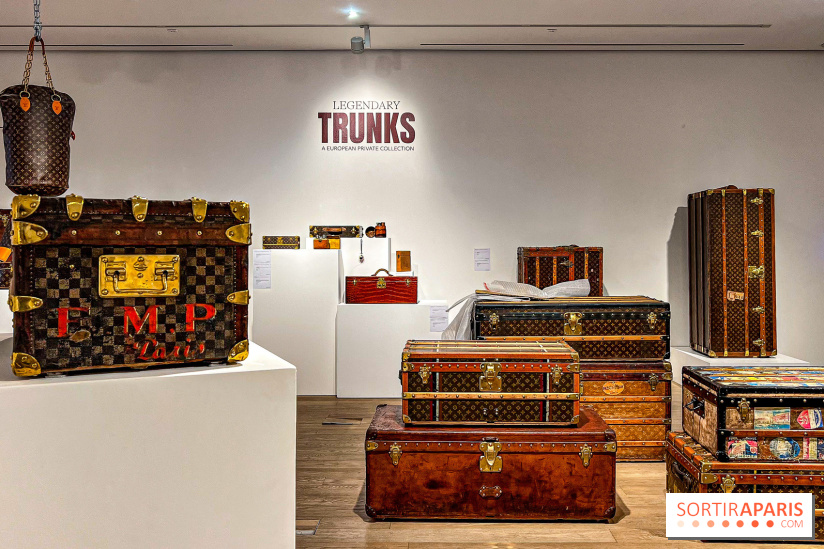 L'exposition de malles Louis Vuitton chez Christie's Paris