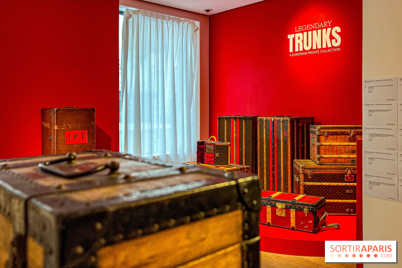 L'exposition de malles Louis Vuitton chez Christie's Paris