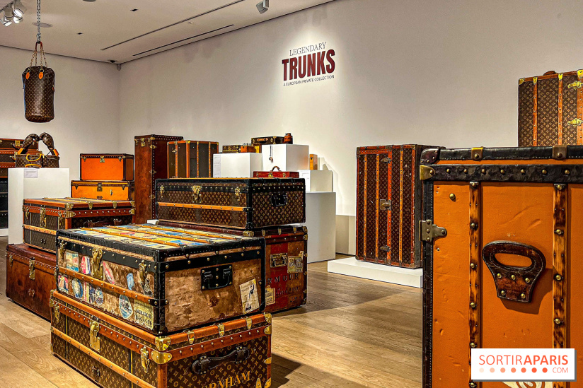 L'exposition de malles Louis Vuitton chez Christie's Paris