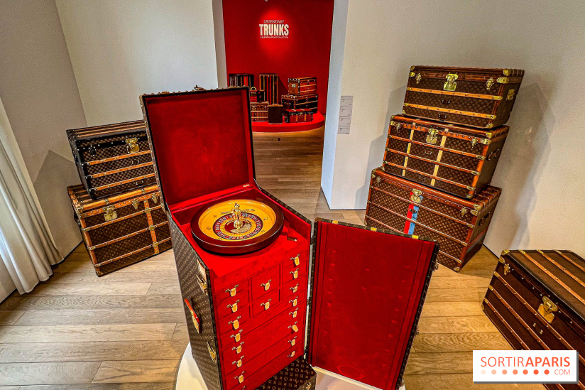 L'exposition de malles Louis Vuitton chez Christie's Paris