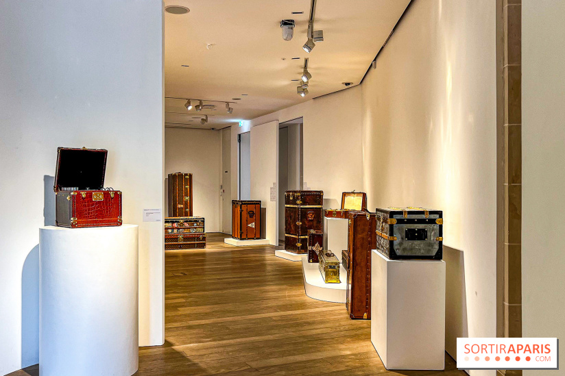 L'exposition de malles Louis Vuitton chez Christie's Paris