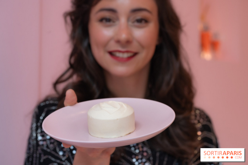 Le Café de la Rose Lancôme par Nina Métayer sur les Champs-Elysées à Paris
