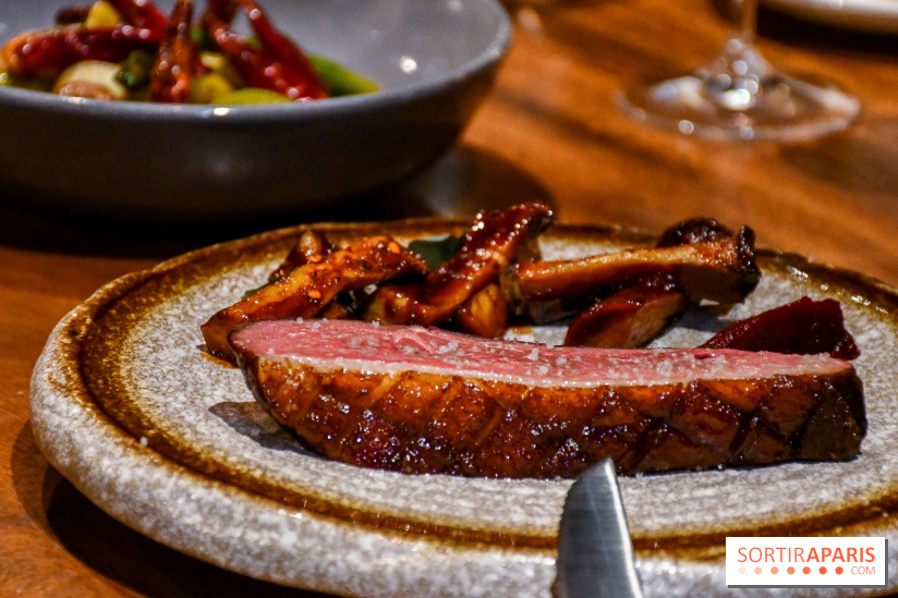 Madame Fan, le restaurant gastronomique chinois à Paris  - magret de canard fumé au thé Long Jing