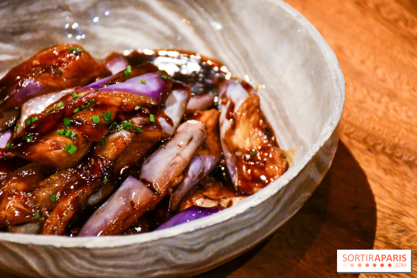 Madame Fan, le restaurant gastronomique chinois à Paris  - aubergine braisée façon Hong Shao