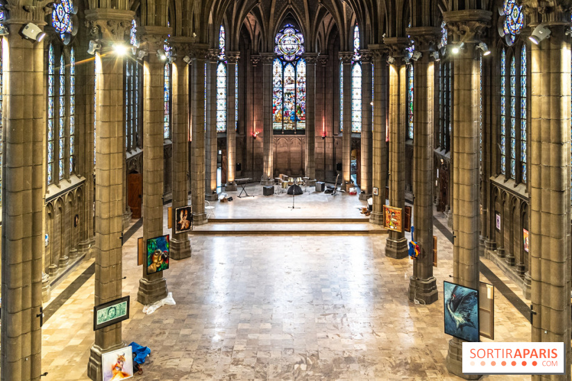 À la croisée des arts, le festival street art gratuit dans la Chapelle Jeanne d'Arc Paris 14e  et fête de la musique 2024