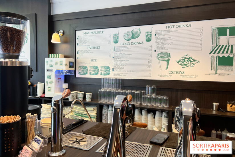 Maurice Sfez Café - Décoration