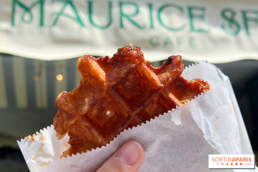 Maurice Sfez Café - Gaufre liégeoise