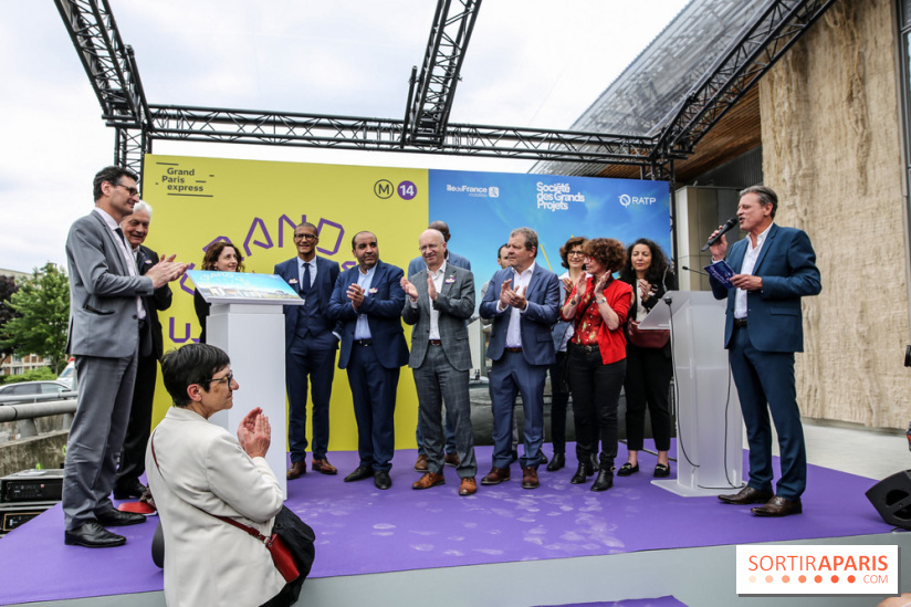 Ligne 14 : révélation de la gare Hôpital Bicêtre - IMG 5243