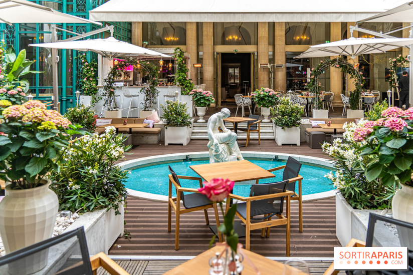La Terrasse des Roses au Westin Paris Vendome, le patio floral confidentiel