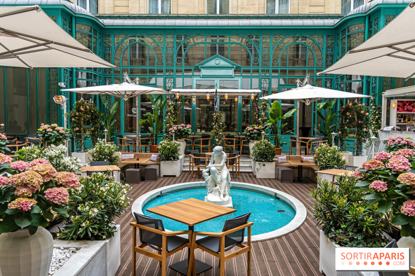 La Terrasse des Roses au Westin Paris Vendome, le patio floral confidentiel
