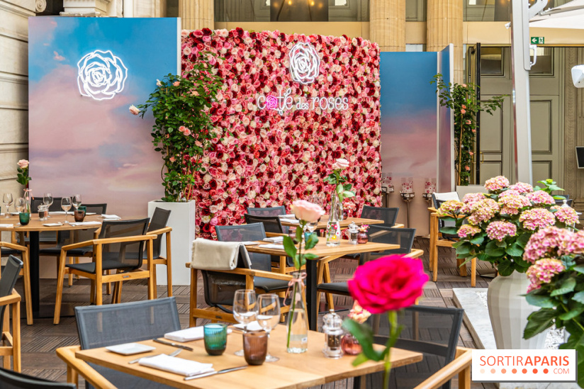 La Terrasse des Roses au Westin Paris Vendome, le patio floral confidentiel
