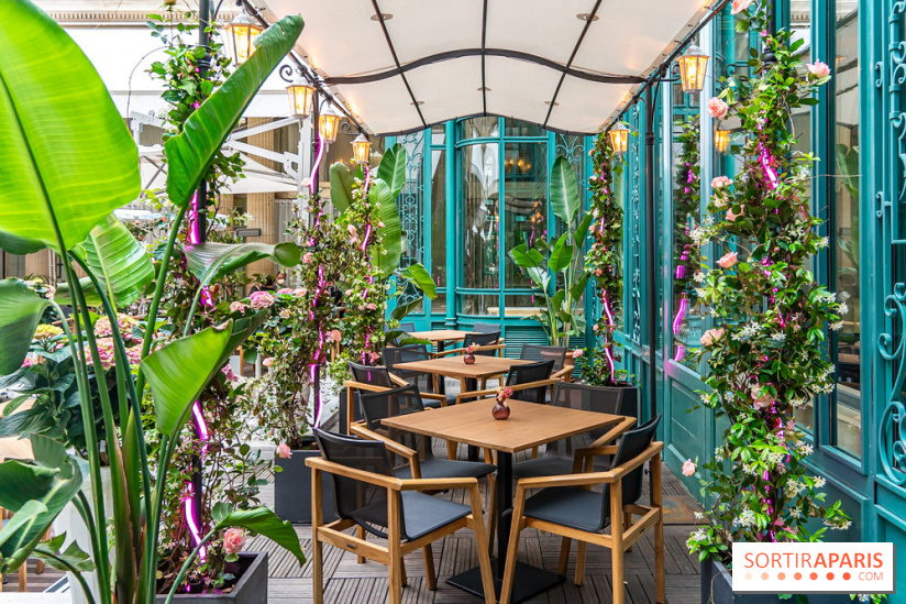 La Terrasse des Roses au Westin Paris Vendome, le patio floral confidentiel