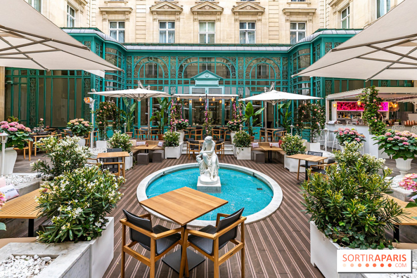 La Terrasse des Roses au Westin Paris Vendome, le patio floral confidentiel