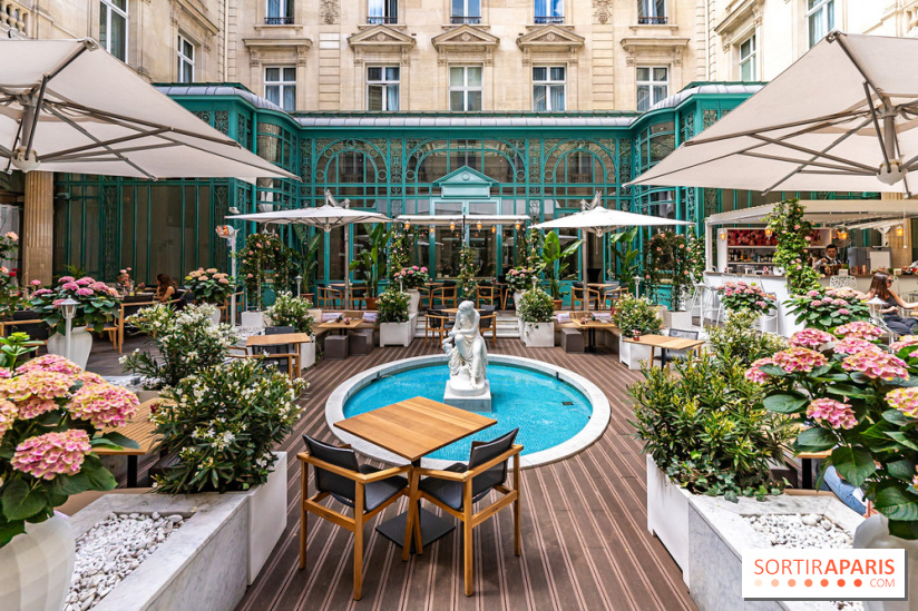 La Terrasse des Roses au Westin Paris Vendome, le patio floral confidentiel