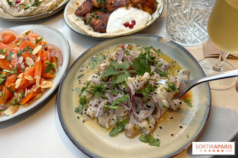 Sosso Restaurant  - le tartare de lieu noir aux agrumes