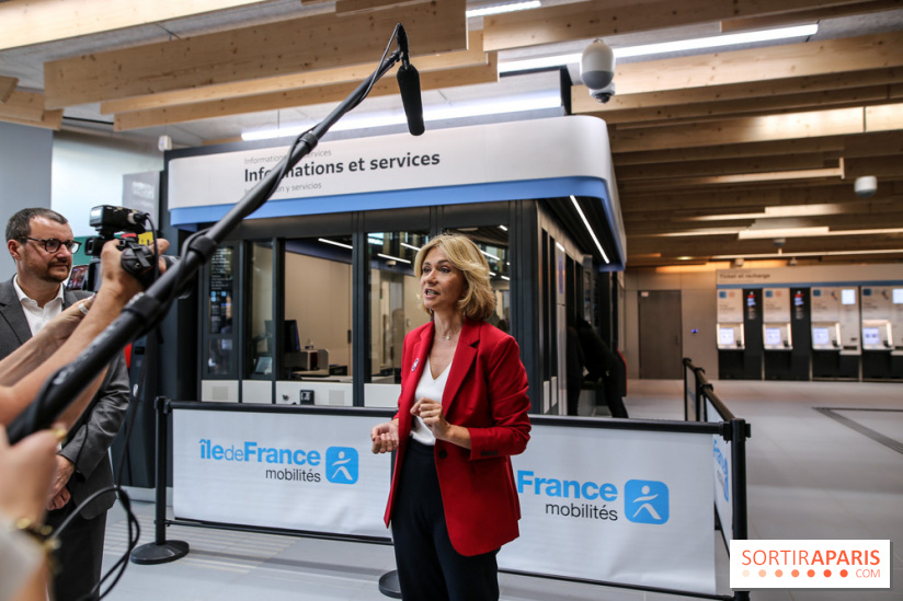 Inauguration du prolongement de la ligne 14, nos photos