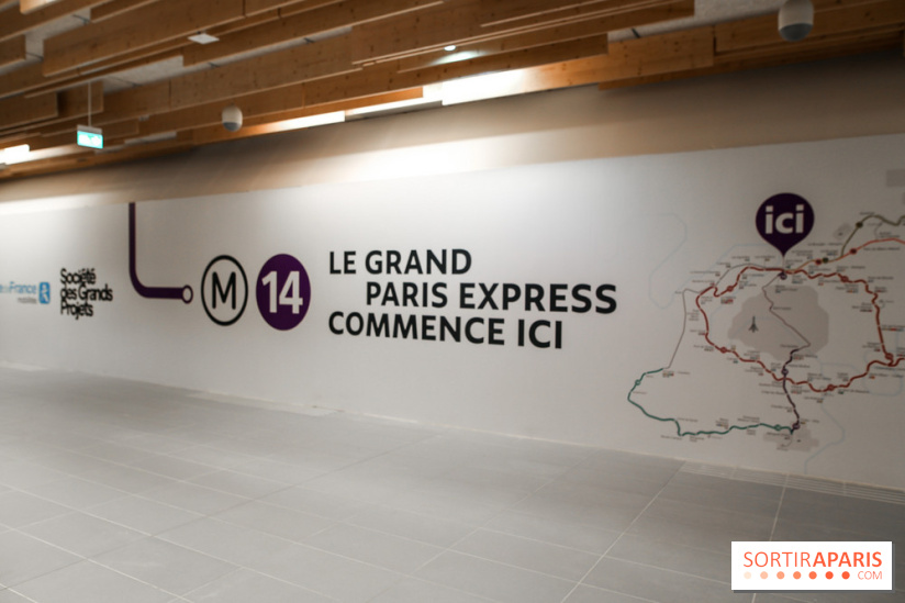 Inauguration du prolongement de la ligne 14, nos photos