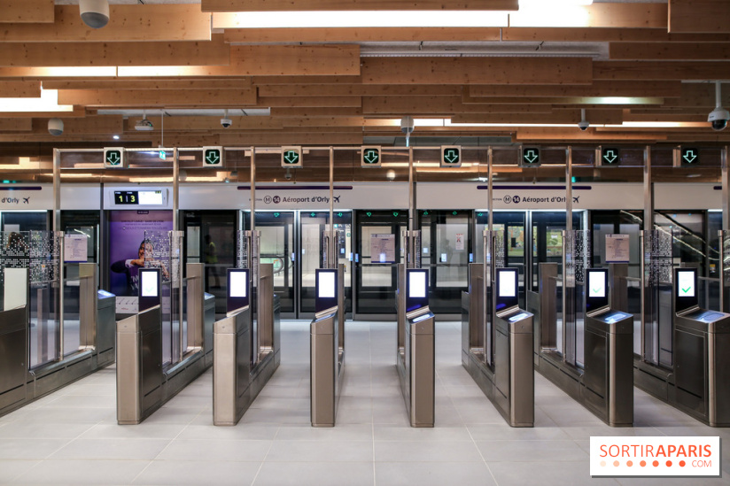Inauguration du prolongement de la ligne 14, nos photos