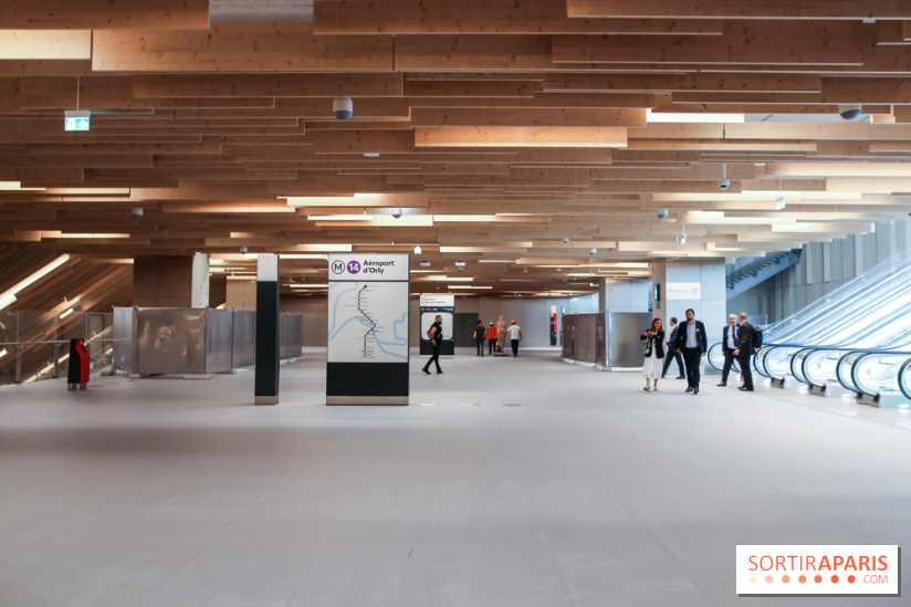 Inauguration du prolongement de la ligne 14, nos photos