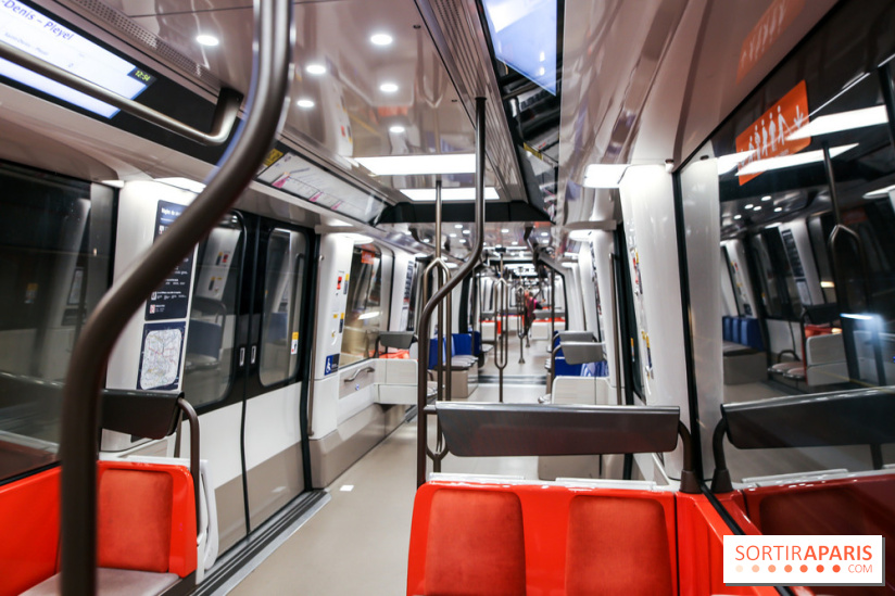 Inauguration du prolongement de la ligne 14, nos photos