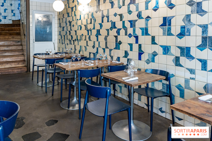 Belle Maison, Bistrot iodé, restaurant de poissons et fruits de mer Paris 9 - salle