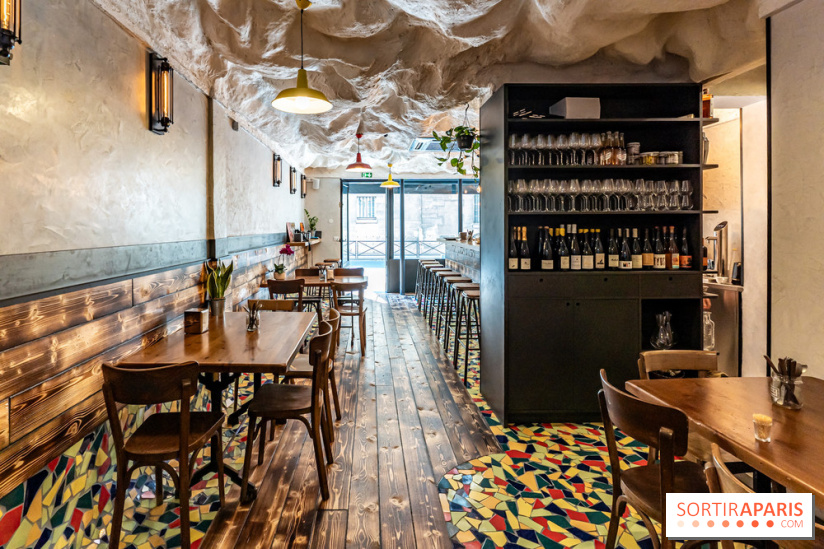 Tina restaurant - bar à Tapas Paris 6  -  salle restaurant 