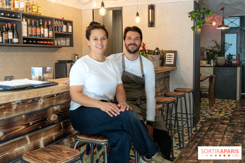 Tina restaurant - bar à Tapas Paris 6  -  Pierre et Cristina Chomet