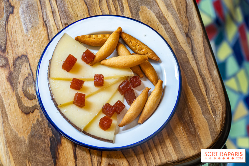 Tina restaurant - bar à Tapas Paris 6  -  manchego mambrillo