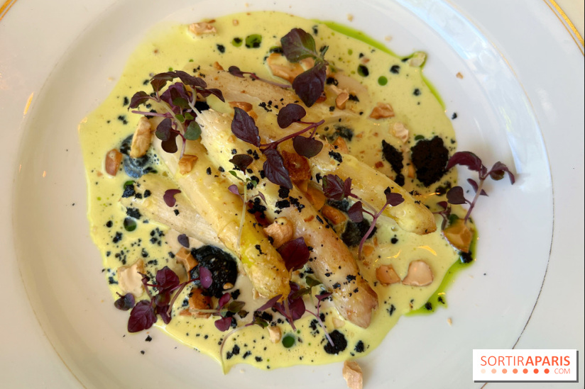 La Baignoire - Asperges blanches, crème de cajou