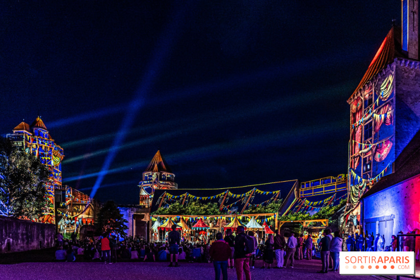 Lumières de Blandy : l'héritage des vicomtes, le spectacle sons et lumières -  large