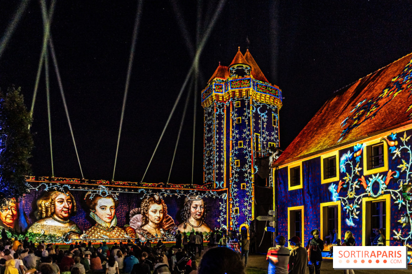 Lumières de Blandy : l'héritage des vicomtes, le spectacle sons et lumières