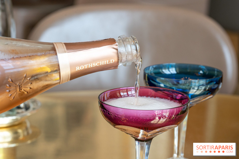 Le Tea Time de la Reine d'Ore à Versailles -  Champagne rosé