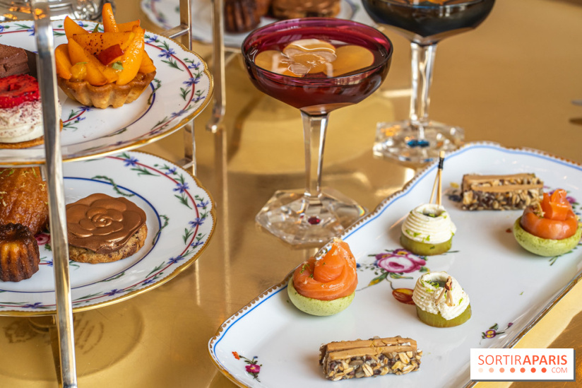 Le Tea Time de la Reine d'Ore à Versailles -  pièces salées