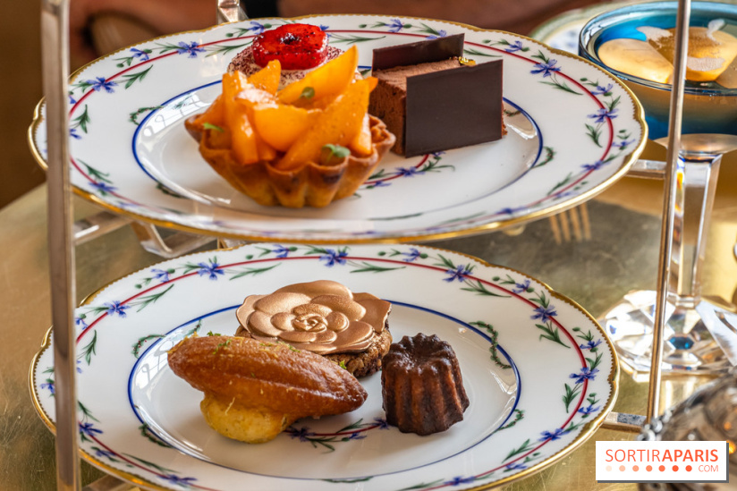 Le Tea Time de la Reine d'Ore à Versailles -  pièces sucrées