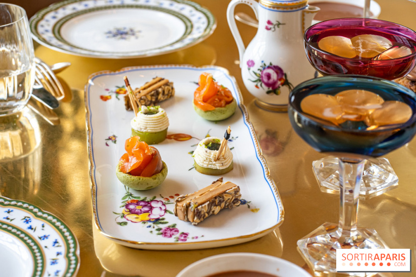Le Tea Time de la Reine d'Ore à Versailles -  pièces salées