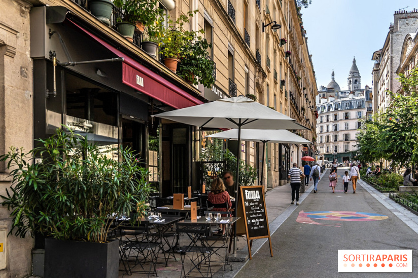 Fana Bistrot, le restaurant bistronomique du 18e avec terrasse et vue Sacré Cœur -  terrasse