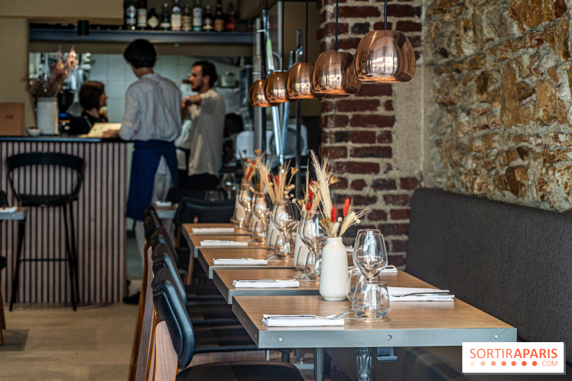 Fana Bistrot, le restaurant bistronomique du 18e avec terrasse et vue Sacré Cœur -  table