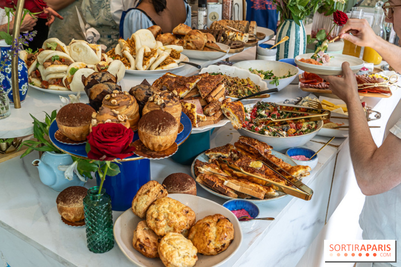 Le brunch à volonté de Chez Molly à Versailles dans les Yvelines - 78 - buffet à volonté