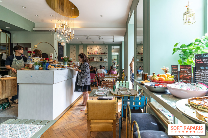 Le brunch à volonté de Chez Molly à Versailles dans les Yvelines - 78 -  salle restaurant 