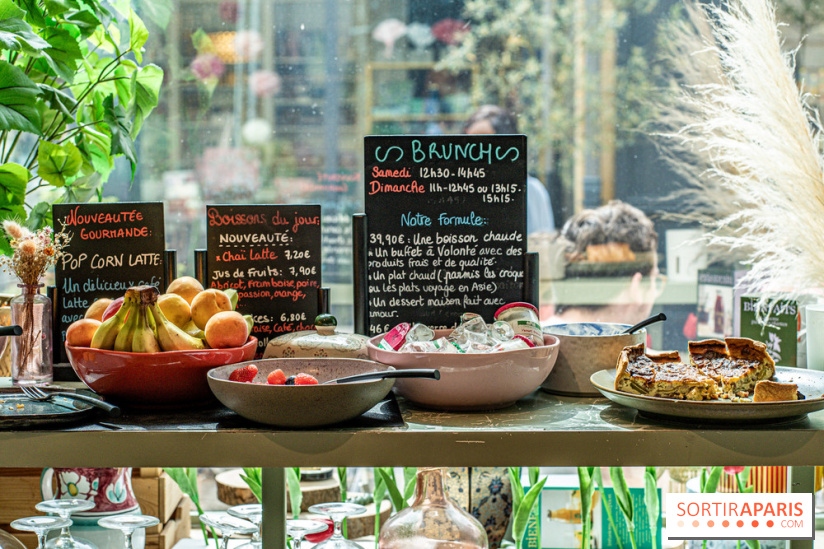 Le brunch à volonté de Chez Molly à Versailles dans les Yvelines - 78 -  buffet à volonté