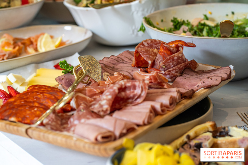 Le brunch à volonté de Chez Molly à Versailles dans les Yvelines - 78 -  charcuterie