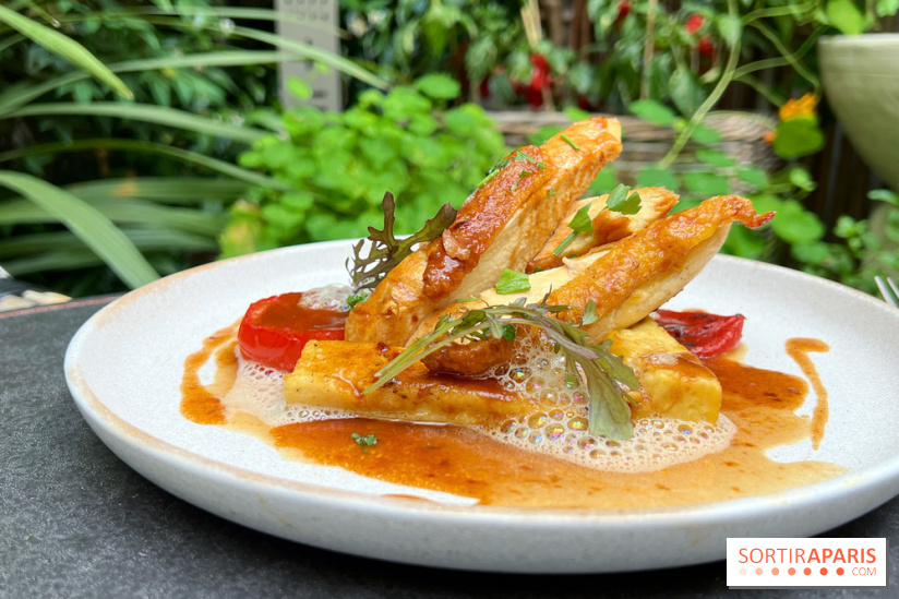 Le Potager, Roch Hotel & Spa - Suprême de volaille, panisses, piquillos