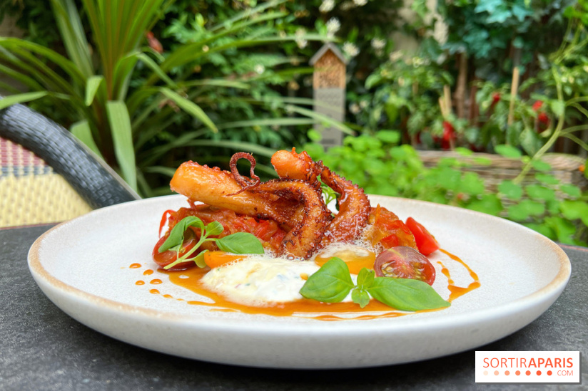 Le Potager, Roch Hotel & Spa - Poulpe grillé, légumes