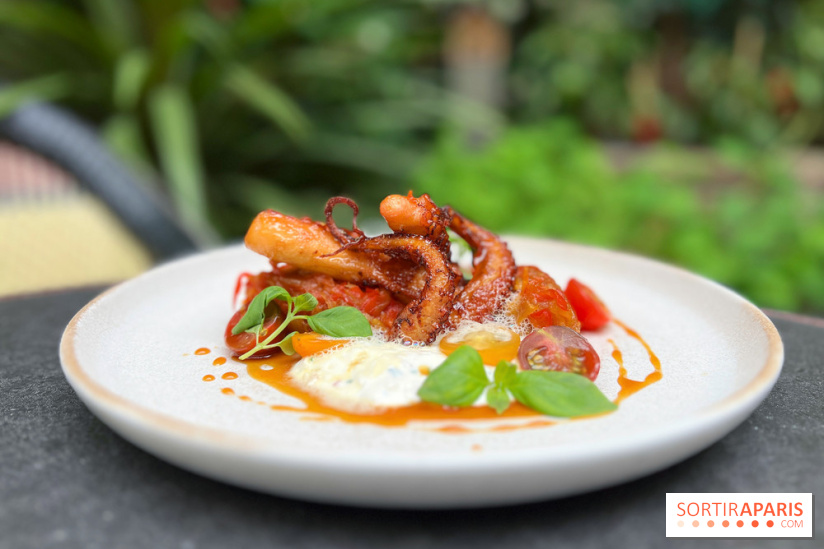 Le Potager, Roch Hotel & Spa - Poulpe grillé, légumes
