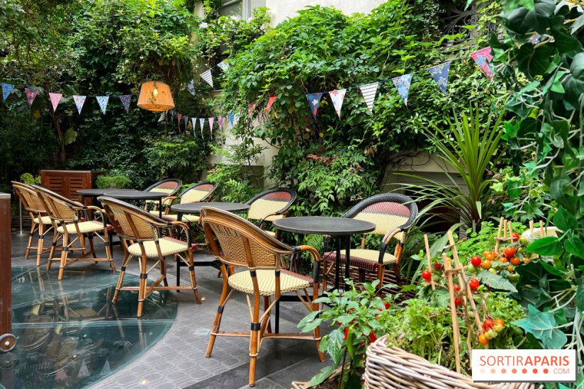 Le Potager, Roch Hotel & Spa - Terrasse patio verdoyant